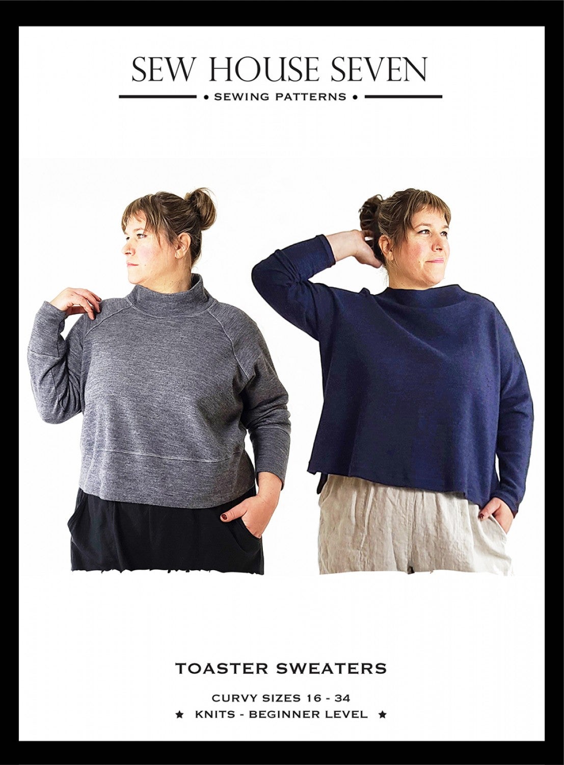 Toaster Sweater by Sew House Seven Patterns Paper Pattern | slowfiber