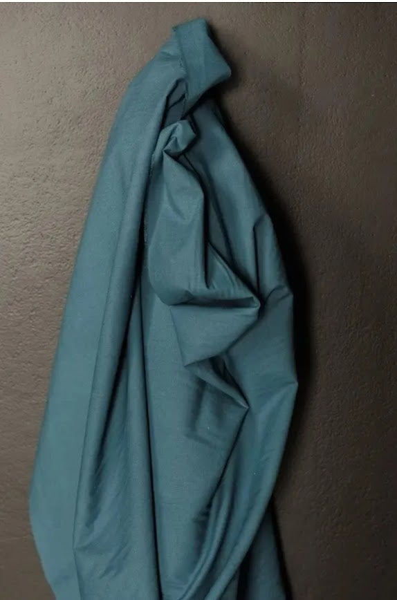 Soft BCI Cotton Canvas - Blue Green - Merchant & Mills Soft BCI Cotton Canvas - Blue Green - Merchant & Mills