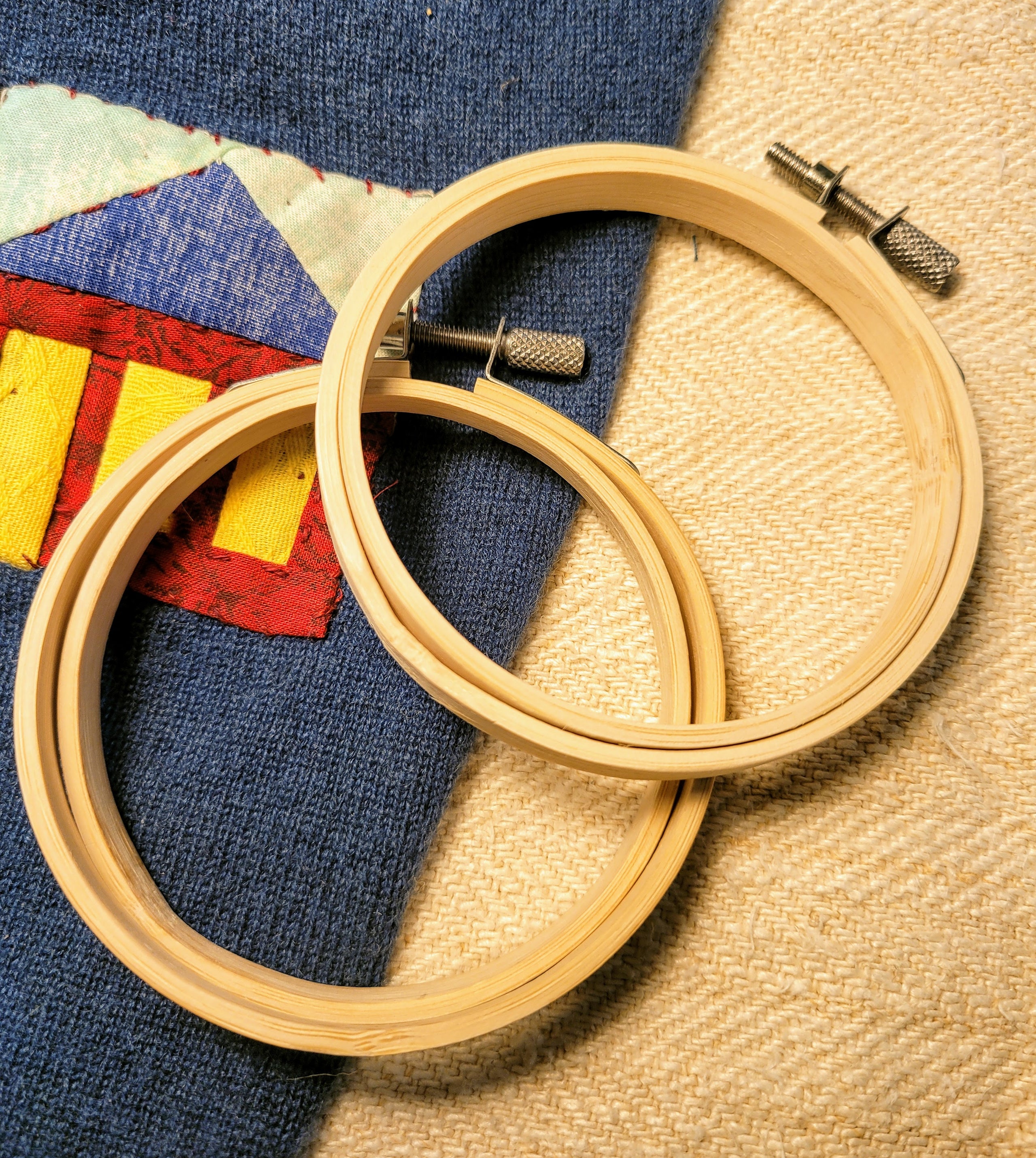 Darning Hoop- 3 inch * Unfinished Wood