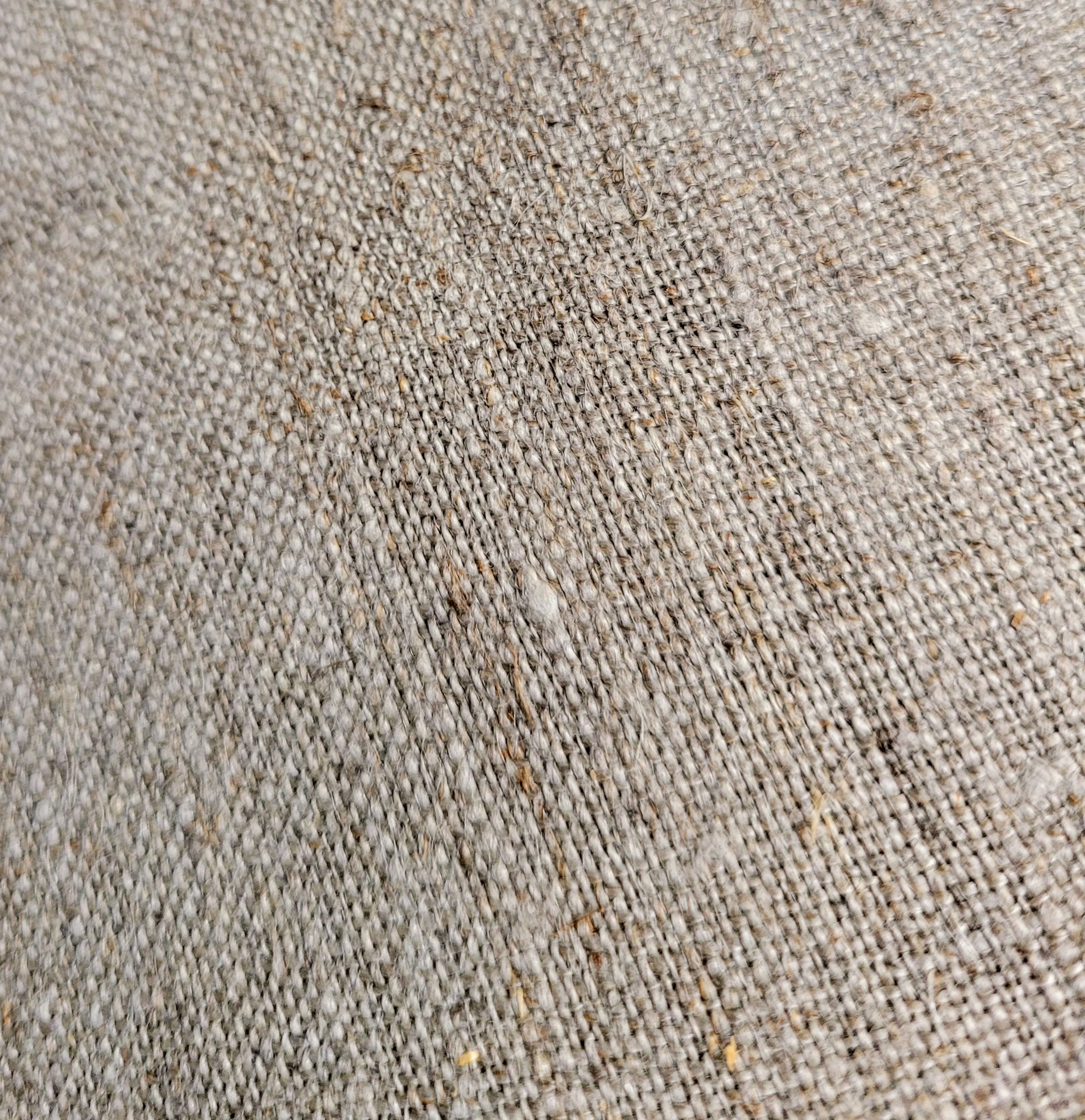 Washed Linen Fabric, Natural Flax Color