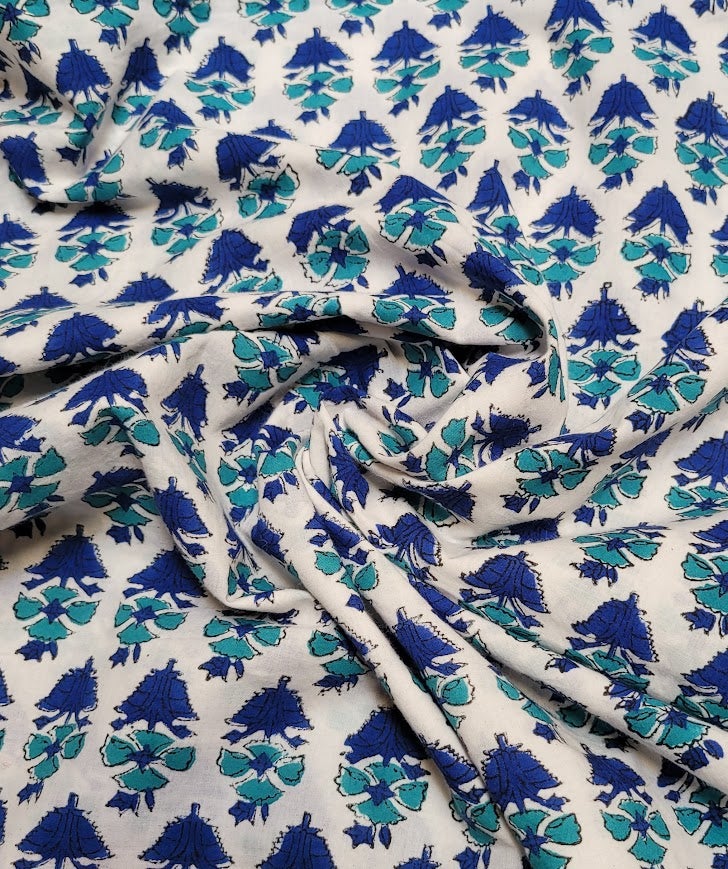 Outlet Sold By yard , Hand Block print Fabric , Indian Cotton Fabric , Cotton Fabric , Cotton Print , Printed Fabric,Block Print Fabric